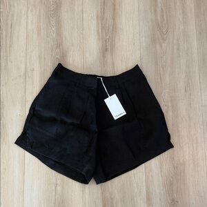 Vitamin A High Waist Black Shorts